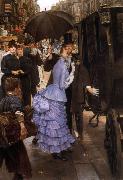 James Tissot La Demoiselle D'Honneur (The Bridesmaid) (nn01) oil painting reproduction